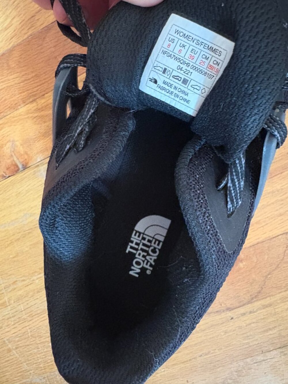 The North Face Hypnum Running Shoe Black, Rose Gold and Pink - Picture 5 of 6